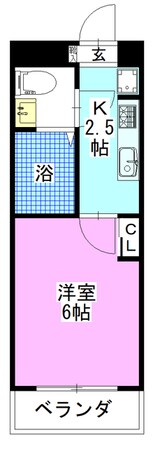 GENOVIA南行徳スカイガーデンの物件間取画像